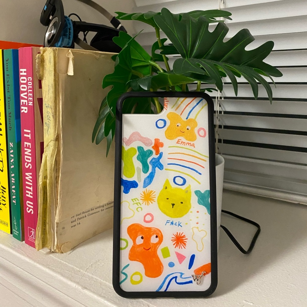 Emma chamberlain wildflower iPhone case. For iPhones 6/7/8+